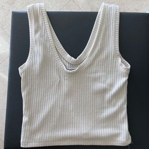 Cream tank top